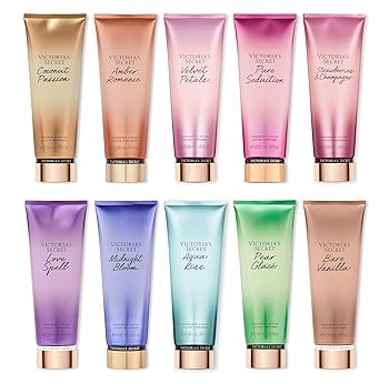 【新品未開封】ヴィクトリアシークレット フレグランス ボディクリーム4本セット ヴィクトリアシークレット ボディローション4本セット